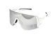 Очки защитные открытые Global Vision Astro+RX White (G-Tech&trade; silver), зеркальные серые в белой оправе с диоптрической вставкой в комплекте RX-ASTRW-SM фото 4