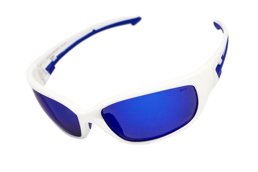 Защитные очки с поляризацией BluWater Seaside White Polarized (G-Tech&trade; blue), синие зеркальные BW-SEASW-GTB2 фото