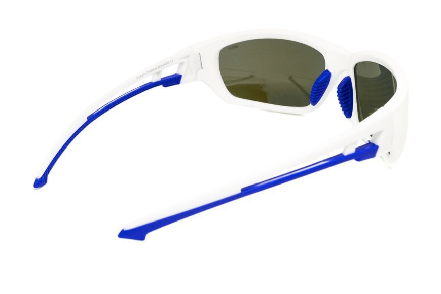 Защитные очки с поляризацией BluWater Seaside White Polarized (G-Tech&trade; blue), синие зеркальные BW-SEASW-GTB2 фото