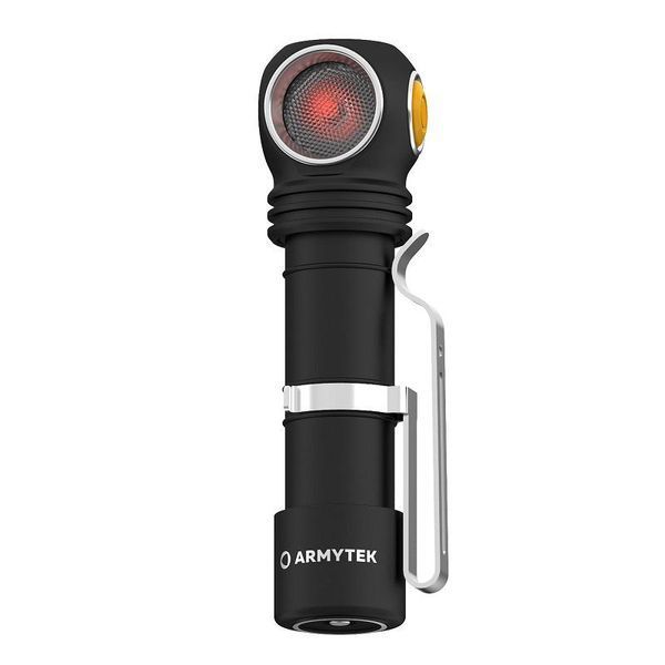 Налобний ліхтар Armytek Wizard v4 C2 WR Magnet USB, Білий-червоний світло AWUSB-WRC2 фото