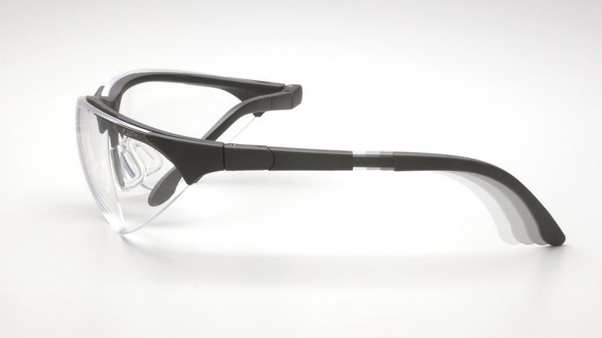Очки защитные открытые Pyramex Rendezvous Crystal Gray (clear) Anti-Fog, прозрачные в серой полупрозрачной PM-RENCR-CL1 фото