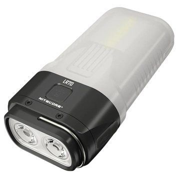 4в1 - Ліхтар кемпінговий, ручний + Power Bank + зарядний Nitecore LR70 (400 люмен, 3000 люмен, Red 10 люмен, 1-2x21700, USB Type-C) 6-1506 фото