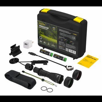 Набір ліхтар та аксесуари для полювання Armytek Predator Pro v3.5 Magnet USB, в кейсі APproMSET фото