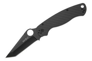 Нож складной на подшипнике с клинком из стали D2 Grand Way SG 167 carbone black SG167cb фото