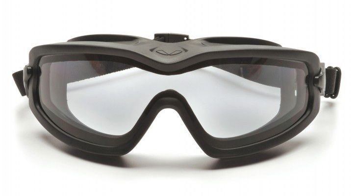 Окуляри захисні з ущільнювачем Pyramex V2G-Plus (XP) (clear) Anti-Fog, прозорі 2В2Г-10П фото