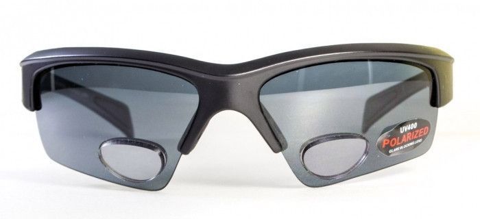 Бифокальные поляризационные очки BluWater Bifocal-2 (+2.0) Polarized (gray) серые 4БИФ2-20П20 фото