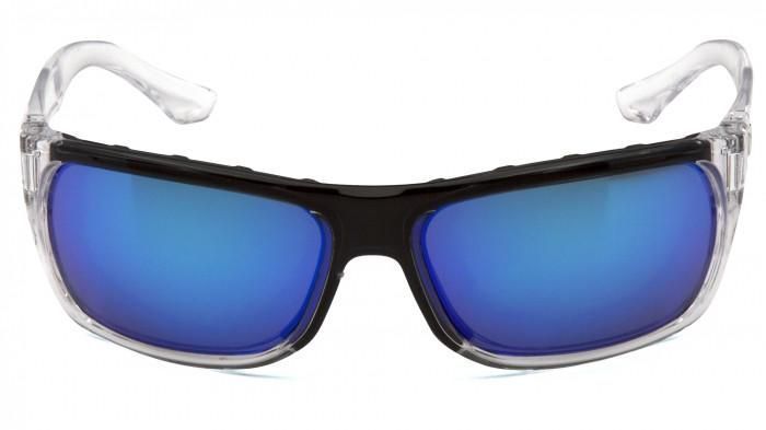 Очки защитные открытые Venture Gear Vallejo Crystal (ice blue mirror) Аnti-Fog, синие зеркальные в прозрачной оправе 3ВАЛЕ-П90 фото