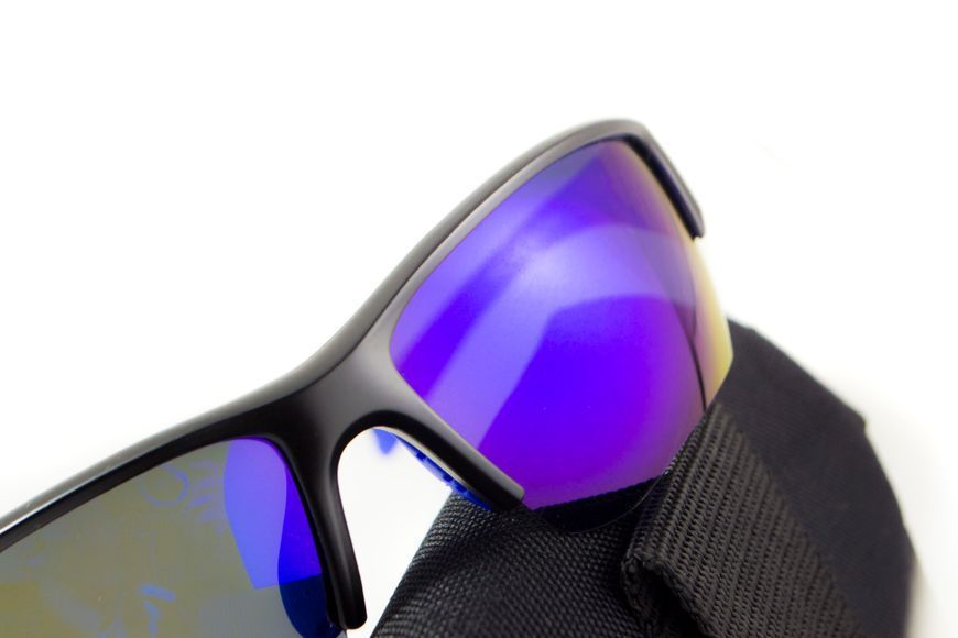 Окуляри поляризаційні BluWater Samson-3 Polarized (gray), сині дзеркальні BW-SMS3-GTB2 фото