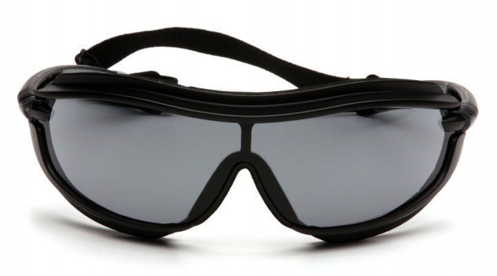 Очки защитные с уплотнителем Pyramex XS3 Plus (Anti-Fog) (gray) серые 2ХС3-20П фото