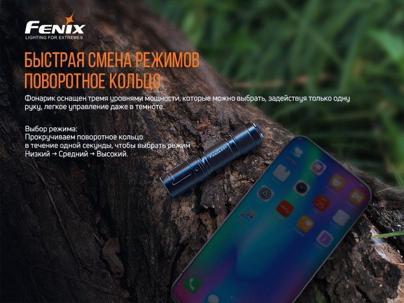 Ліхтар ручний Fenix E01 V2.0 блакитний E01V20blue фото