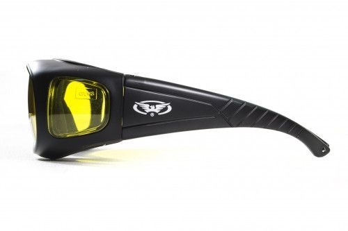 Очки защитные с уплотнителем Global Vision Outfitter (yellow) Anti-Fog, желтые 1АУТФ-30 фото
