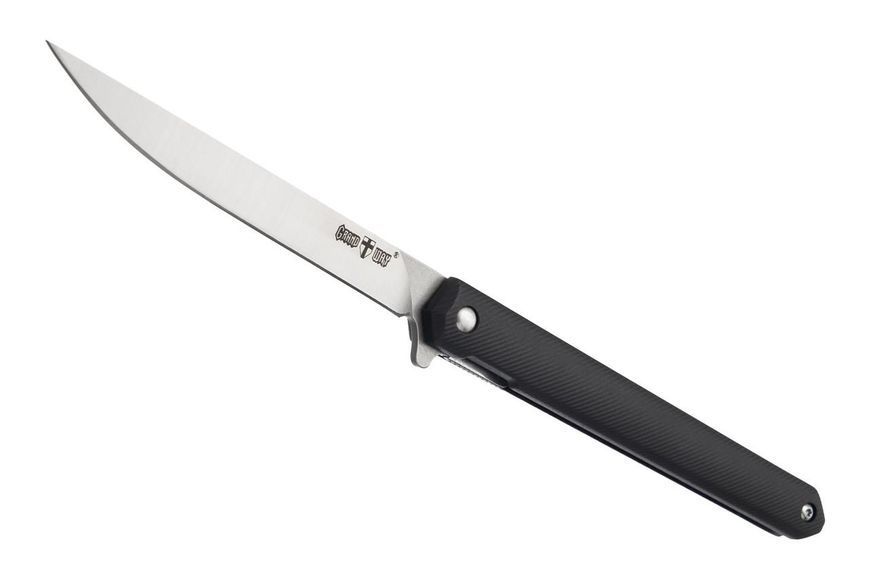 Нож складной на подшипнике с клинком из стали D2 Grand Way SG 097 black tanto SG097t фото