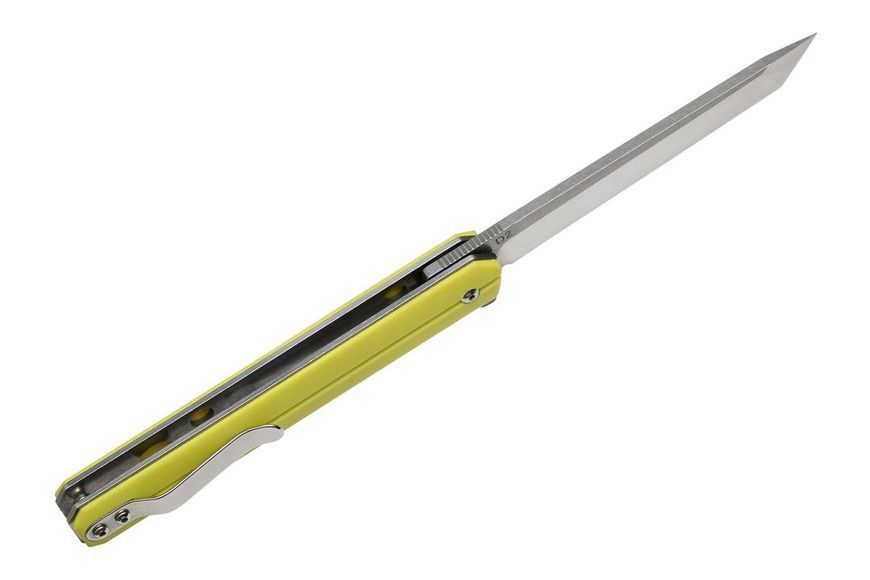 Нож складной на подшипнике с клинком из стали D2 Grand Way SG 063 yellow SG063yellow фото