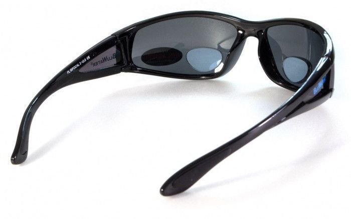 Бифокальные поляризационные очки BluWater Bifocal-3 (+2.5) Polarized (gray) серые 4БИФ3-20П25 фото