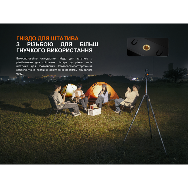 Фонарь прожектор Fenix CL27R зеленый CL27R-Green фото