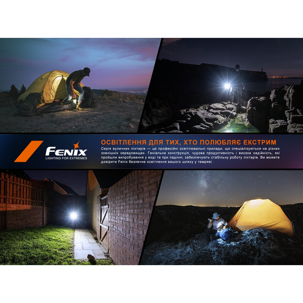 Фонарь прожектор Fenix CL27R зеленый CL27R-Green фото