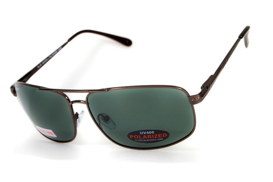 Очки поляризационные BluWater Navigator-2 Polarized (green) зелений 4НАВИ2-БМ40П фото