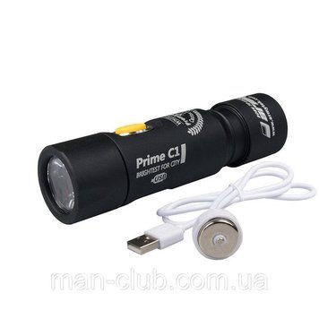 Фонарь Armytek Prime C1 Magnet USB+18350 XP-L (Warm) APC1USB-XPLw фото
