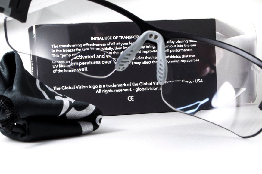 Бифокальные фотохромные защитные очки Global Vision Hercules-7 Photo. Bif. (+1.5) (clear) прозрачные фотохромные 1HERC724-BIF15 фото
