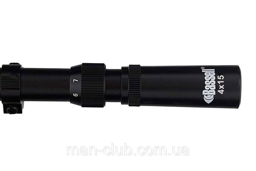 Оптичний приціл Bassell 4X15 OPB4X15 фото