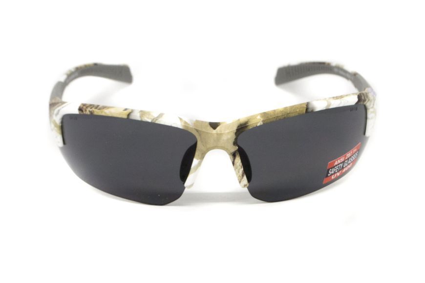 Очки защитные Global Vision Hercules-7 White Camo (gray), серые в камуфлированной оправе GV-H7WCAM-GR фото
