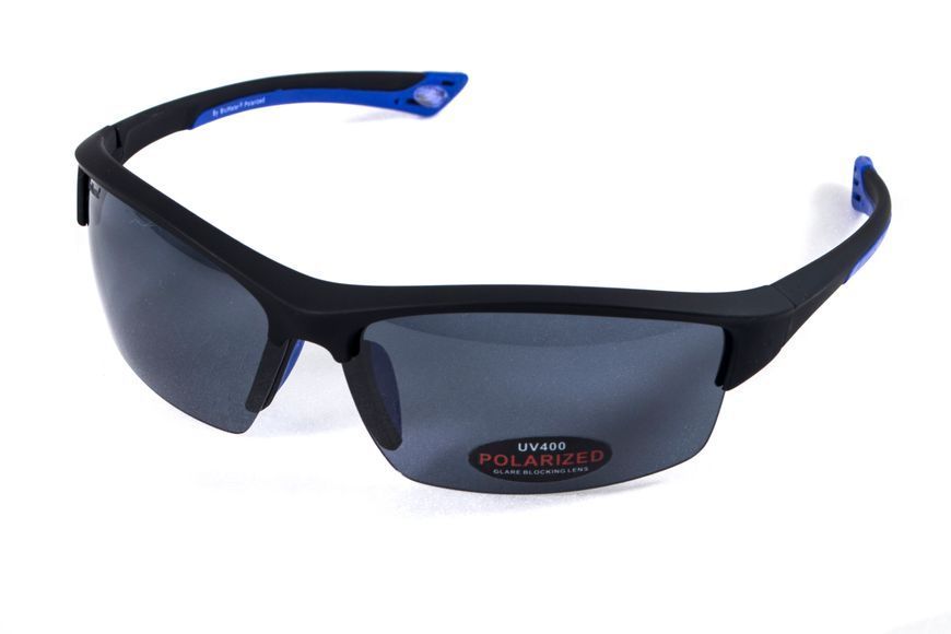 Очки поляризационные BluWater Daytona-1 Polarized (gray), серые гидрофобные линзы (Repelon&trade;) 4ДЕЙТ1-Г20П фото