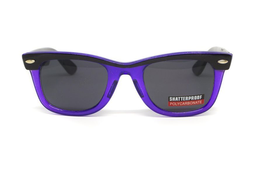 Очки защитные открытые Swag Hipster-4 Purple (gray) серые SW-HIPSPPL-GR фото