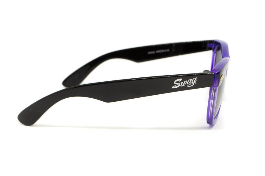 Очки защитные открытые Swag Hipster-4 Purple (gray) серые SW-HIPSPPL-GR фото