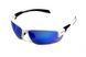 Очки защитные открытые Global Vision Hercules-7 White (G-Tech&trade; blue) синие зеркальные 1ГЕР7-Б90 фото 4